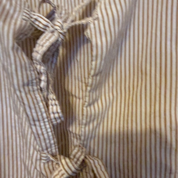 XXL Puff 3/4 Sleeve Tie-Front
Blouse - A New Day Striped - Picture 10 of 14